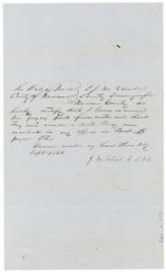 County surveyor J. M. Eliot certifies in September 1860 that the field notes are correct and recorded in Book B, page 382.