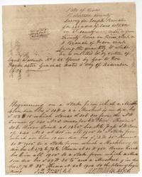 Field notes and plat for Joseph Bunch's 640 acres on Briar Creek, beside J. W. O'Brien's 640, on Poe warrant No. 948.