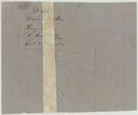 Back of the duplicate certificate, marked as the certificate for Henry Hubble, filed May 1871.