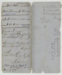 File jacket for John Richardson's 640 acres, certificate 154, patented to William H. Beeman, assignee, 6 Oct 1852, No. 722 Vol. 8.