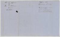 Wrapper for the certificate of appointment of M. T. Johnson as administrator, filed with file 666.