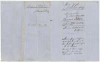Wrapper for the Paterson field notes, with the record in Book O, page 14, the patent entry of 22 September 1855 and a note on the fees paid.