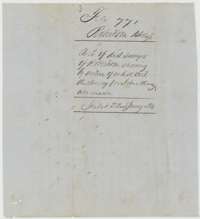Wrapper for the district surveyor's certificate on the Ramsay survey.