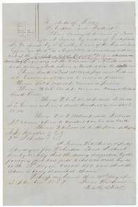 Field notes and plat for 480 acres on Chambers Creek, surveyed 17 August 1857 by deputy surveyor Isaac Walker for A. Savery.