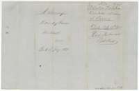 Field-notes wrapper for A. Savery's 480 acres, filed 13 October 1857 and marked patented in January 1860.