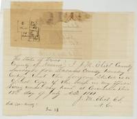 Sketch of the neighbouring surveys certified a true copy by County Surveyor J. M. Eliot, 19 July 1861.