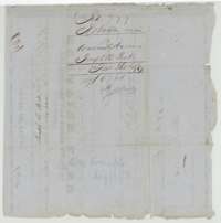 Back of the donation certificate, with the Land Office filing notes of October 1857 and August 1858.