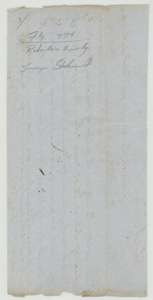 Small slip with a Robertson County file number.