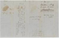 Back of the field notes with wrapper no. 2, recorded Book N page 207, and the district surveyor's note that he examined the notes on 16 February 1853.