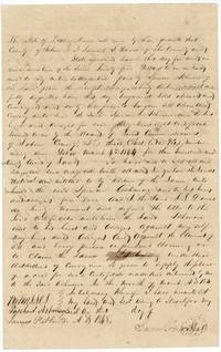 Deed of Samuel L. Davis selling headright certificate No. 93 to Spencer Ashmore for $25, dated 1848.