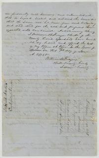 Acknowledgment of the Ashmore deed before William B. Frazer, with wrapper no. 6 endorsed Spencer Ashmore to Emanuel Lagrone, filed 11 July 1854.