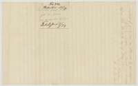 End of the corrected field notes, with wrapper endorsed as corrected field notes of James G. Green filed 7 June 1873.