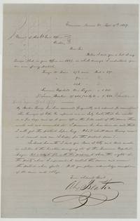 Alex Beaton writes the Commissioner from Corsicana listing the Davis, Copeland and Barker surveys and asking about their patents.
