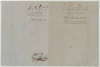 Wrapper for Beaton's application, G. A. Davis, 2 fields, 148 acres above, filed 10 December 1857.