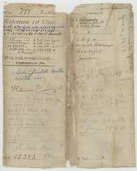 Wrapper for the Navarro County school land file, listing eight surveys and their square varas, with patent notes of January 1857 and June 1858.