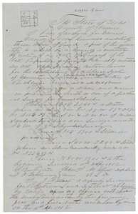 Field notes for 763 acres of Navarro County school land on the waters of Richland Creek, surveyed by deputy surveyor J. M. Elliot, 11 April 1852.