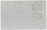 Jacket for the 2,763-acre school land survey, recorded in Book T, page 187, and patented 30 January 1857.