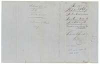 Jacket for the 2,536-acre school land survey, recorded in Book T, and patented 30 January 1857.