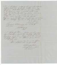 Surveyor's certificate on the 1,130-acre notes, with a copy certificate by district surveyor Thos. J. Oliver, 22 September 1856.