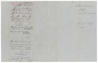 Jacket for the 1,585-acre school land survey, recorded in Book T, page 141, with the chief justice's request to patent it.
