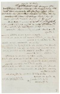 Philpott's examination and recording in Colony Book I page 29, with show-through of the field notes.