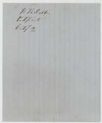 Filing wrapper for the entry of William K. Dalton's certificate.