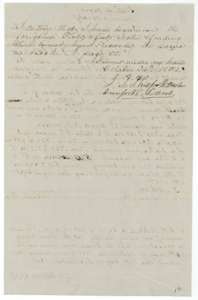 Certificate of District Surveyor J. P. Philpott, 24 October 1851, that he examined the 39-acre field notes and recorded them in Book I, page 88.