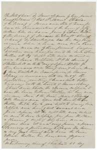 Deed in which Daniel Harlas of Navarro County sells his colony certificate to Ethan Melton for fifty dollars, dated 24 April 1851.