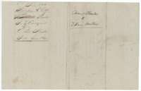 Jacket for the conveyance from Daniel Harlas to Ethan Melton, filed 6 June 1853.
