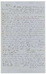 Field notes for five labors of pasture land on Richland Creek, southwest of Corsicana, surveyed for G. R. Wheelock by deputy surveyor J. M. Eliot, 28 April 1857.