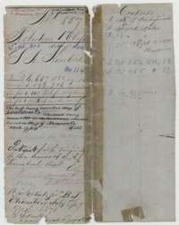 File jacket for S. A. Kimbrell's headright surveys in Navarro and Limestone counties, with the patent entry of 23 March 1859 to his heirs.