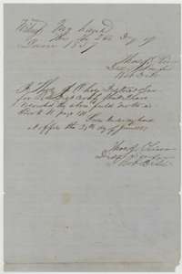 District surveyor Thomas J. Oliver's certificate of 27 June 1857 that the Limestone County Kimbrell field notes are correct and recorded in Book U, page 171.