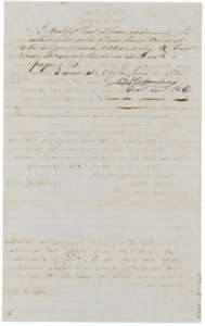 Certificate of District Surveyor B. J. Chambers, 15 June 1853, that he examined the Houston field notes and recorded them in Book V, page 117.