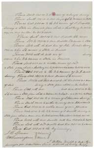 Third page of the Ellis County field notes, closing the boundary at the beginning corner.