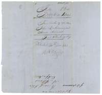 Filing wrapper for the Adams papers, marked filed 10 August 1857 and patented 14 January 1860.