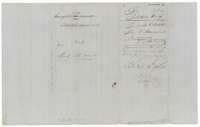 Back of the Adams papers with file notes, marked filed 10 August 1857 and patented 14 January 1860.