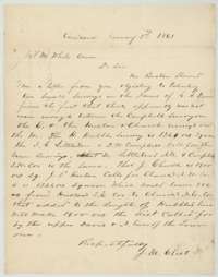 Letter from J. M. Eliot at Corsicana to Commissioner F. M. White, 2 January 1861, giving the survey distances to show there was room for the Davis surveys.