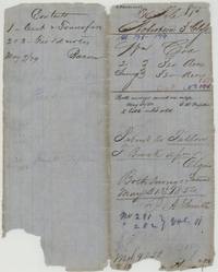 File jacket 875, Robertson 3rd Class, Wm. Cox, two 320-acre surveys, abst 178-179, patented to Talton F. Brock 31 May 1854, Nos. 281-282 Vol 11.