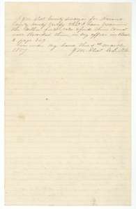 Certificate of County Surveyor J. M. Eliot, 5 March 1859, that he examined the field notes and recorded them in Book B, page 349.