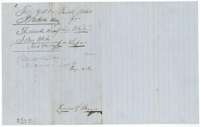 Wrapper for the John White field notes, filed at the Land Office in May 1858 and marked as patented.