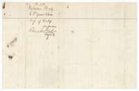 Wrapper for the proof of heirship of E. P. Gaines Chism, filed 28 June 1880 by Chief Clerk Rhoads Fisher.