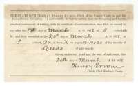Kaufman County clerk's certificate that the power of attorney was recorded in Book X on 20 March 1878.