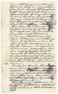 End of the power of attorney, authorizing the Millers to compromise, sell and convey the land; it is joined with a half interest and cannot be revoked.