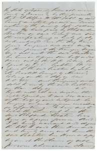Deed of 9 January 1854 in which Alfred W. McFall sold half of the Crabtree certificate, 320 acres, to Alexander Beaton for $50.