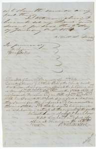 Close of the McFall deed, with witness proof taken before Navarro County clerk R. N. White at Corsicana in 1854.