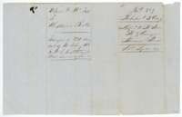 Wrapper for the McFall to Beaton transfer of 320 acres, filed 18 September 1854.