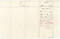 Wrapper for the corrected 131-acre field notes, filed 13 February 1872 and marked patented to John A. Barclay in September 1873.