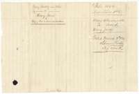 Wrapper for the copy of the deed from Mary Barkly and others to Henry Jones, filed at the Land Office on 3 March 1874.