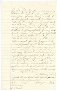 Copy of Henry Jones's power of attorney of 26 June 1865 naming John B. Jones his attorney in fact.