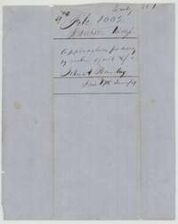 Wrapper for the application to survey land on John A. Barclay's headright.